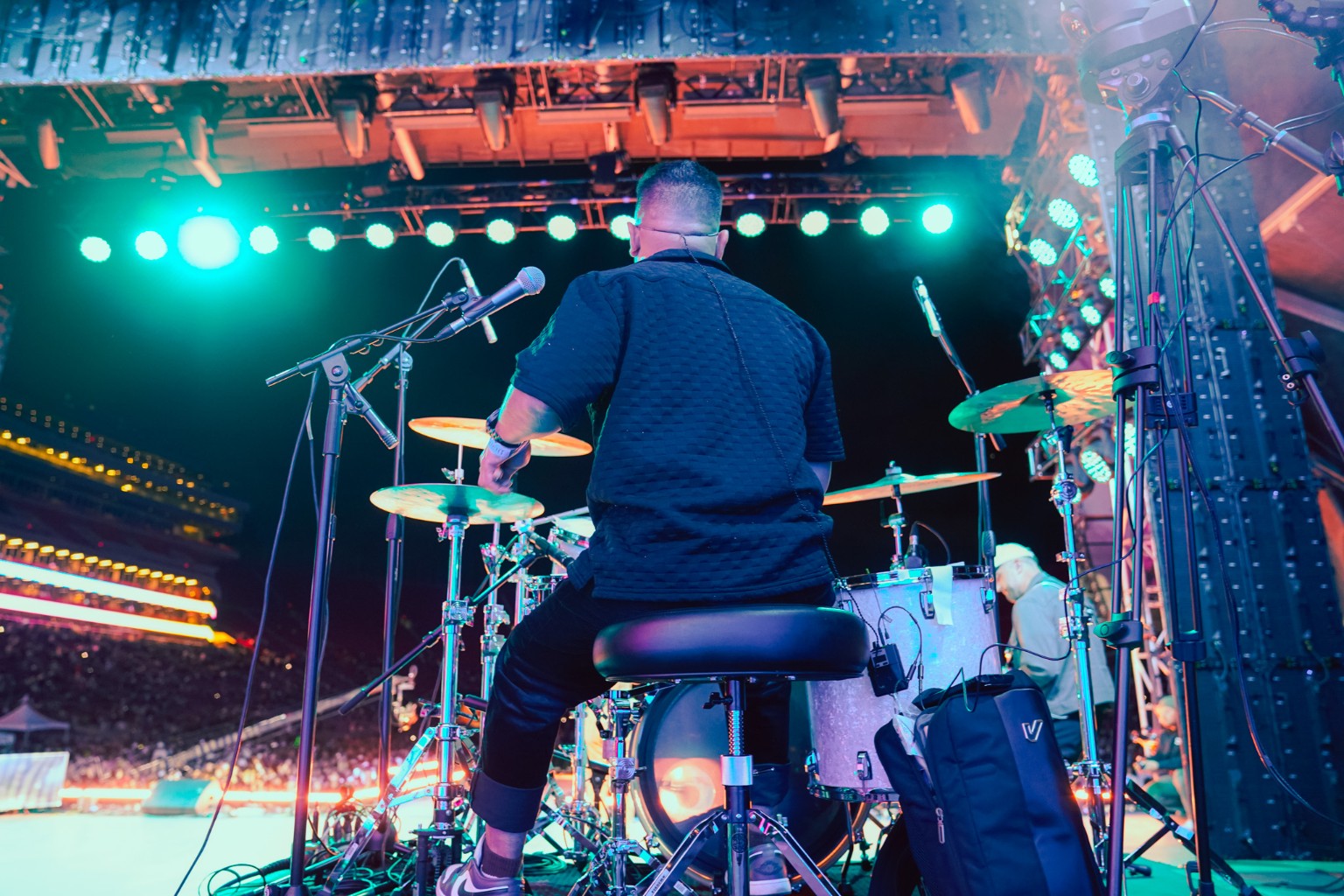 Kevin Michael Chong performing before the crowd at Hopefest 2026